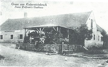 Gasthaus Franz Wolfram, 1912 endet die Herrschaft Königshof