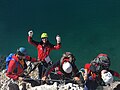 Kurs auf der Karlsbader Hütte