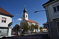 Hauptplatz von Großpetersdorf