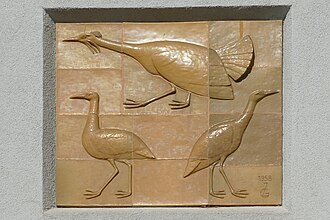 Keramikrelief "Trappen"