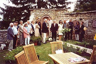 Vor dem offiziellen Foto, Symposium Italien, Liechtenstein, Slowenien.