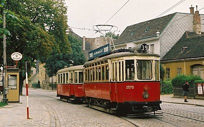 Mit dem 39er 6 Tage in der Woche nach Mariahilf, in der Früh er allein, nachhause dann zu zweit