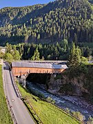 Rosannabrücke in Strengen am Arlberg