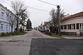 Blick von der Kreuzung Johann-Weber-Straße mit Josef-Flandorfer-Straße Richtung Jedlersdorfer-Straße