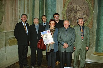 Kalenderpräsentation 2004 im Oberen Belvedere,