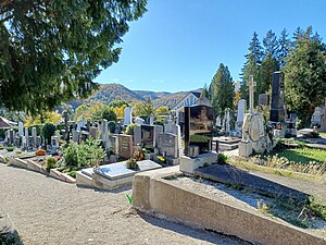 Blick über den Friedhof