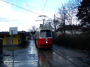 Strecke der Straßenbahnlinie 60