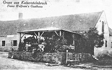 Gasthaus Franz Wolfram, 1912 endet die Herrschaft Königshof