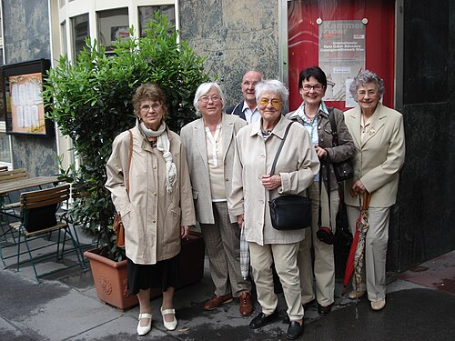 80. Geburtstag Mai 2008, die Familie und Leopoldine