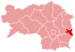 Lage des Bereiches Fürstenfeld in der Steiermark