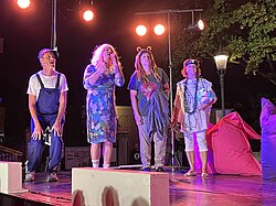 Die Handwerker als Schauspieler