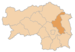 Lage des Bereiches Weiz in der Steiermark