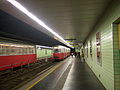 Station mit Zügen der Straßenbahn (2009)