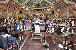 Die Musterband bei ihrem Auftritt im mustergültigen Musterclub (2006)